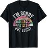 Vintage Retro Did I Roll My Eyes Out Loud Funny Saying Gift T-Shirt