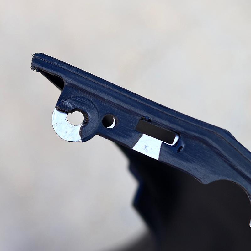 2Pcs Rear Bumper Repair Metal Plate Buckle Broken Opening Rotten Buckle Repairer Bracket For 8Th Generation Civic Fd