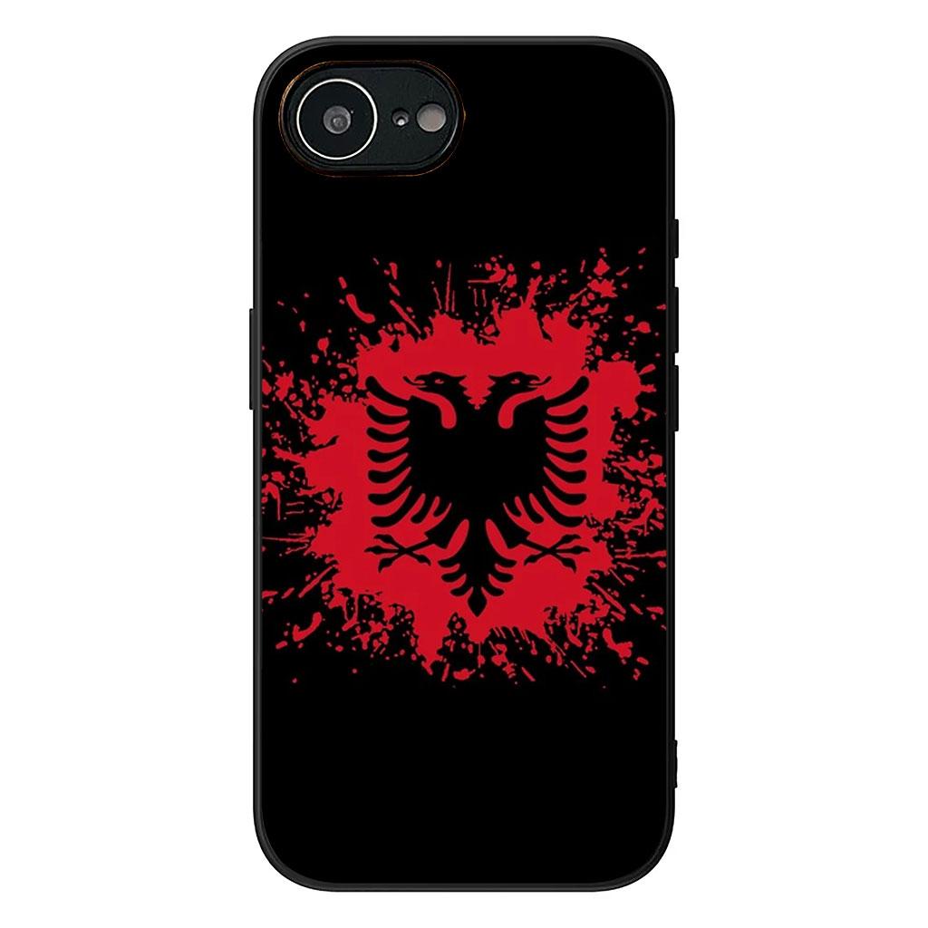 Phone Cover Wallpaper Albania Albanians Flag for Xiaomi Redmi Note 13 A3 A4 14 Pro Plus 9T 14C 13C 9C NFC + Pro+ 5G 4G Soft Case