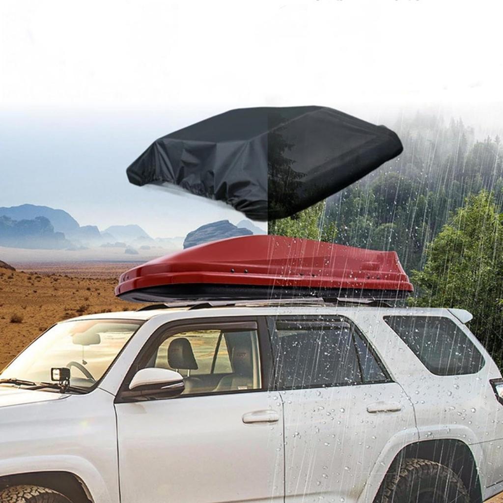 Prasku Car Roof Rack Cover, Luggage Rack Cover, Waterproof Luggage Dust Cover, Roof Storage Cover, Cargo Carrier Cover, Automotive Luggage Protector,