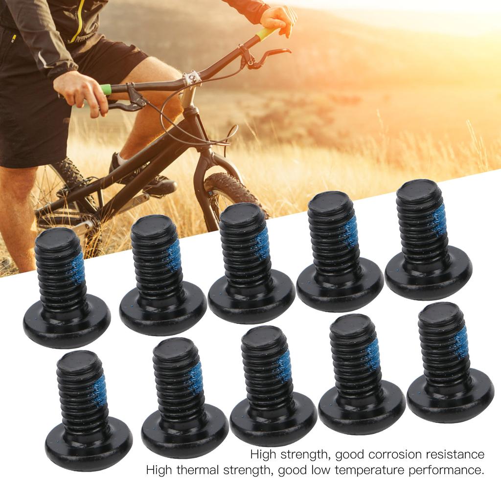 24pcs Disc Brake Screws T25 Colorful S M5x10mmCelsius0.4in Steel Wear Resistance
