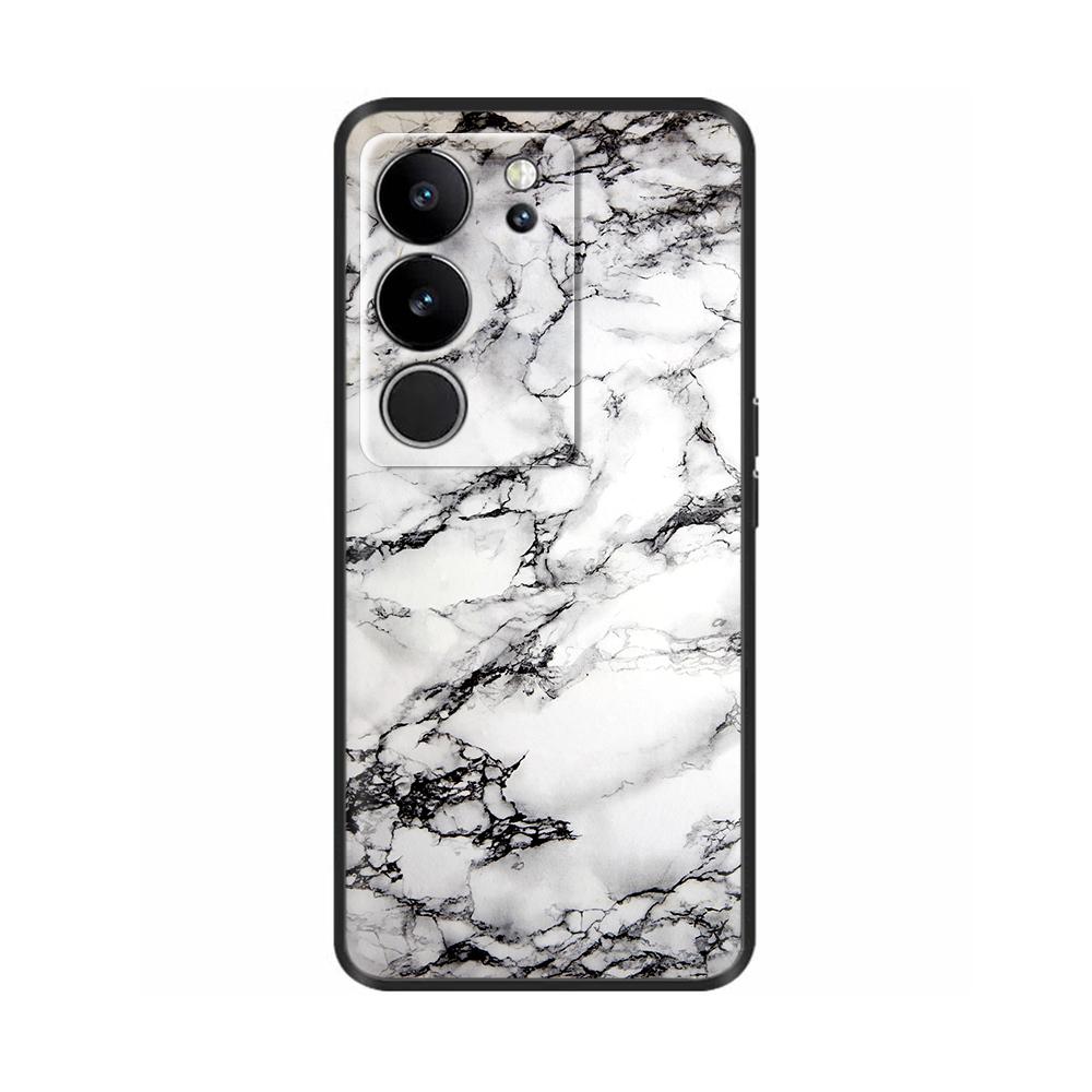 6,78' Für Vivo V29 5G Hülle V 29 Silikon TPU Weicher Stoßfänger Handyhülle für VIVO V29 V2250 VivoV29 Hüllen Schutzhülle Tasche Coque