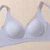 Simple and Elegant Bra with Sexy No Underwire No Scar Smooth Surface Comfortable for Women Gathering and Supporting Bra Push Up Bra