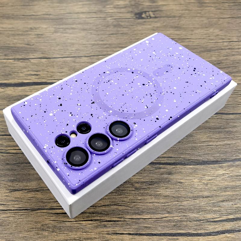 Luxury Silicone Case For Samsung Galaxy S26 S25 S24 S23 S22 S21 Ultra Plus S25Ultra S24Ultra A26 A16 A17 A55 A56 Magsafe Wireless Charge Full Cover