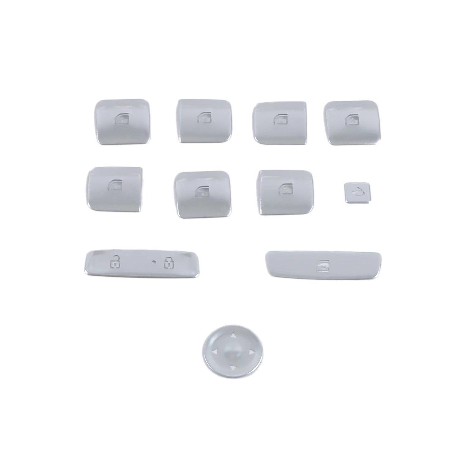 For Hyundai Elantra Avante    Car Window Glass Lift Button Stickers Cover Decoration Trim Auto Interior Accessories