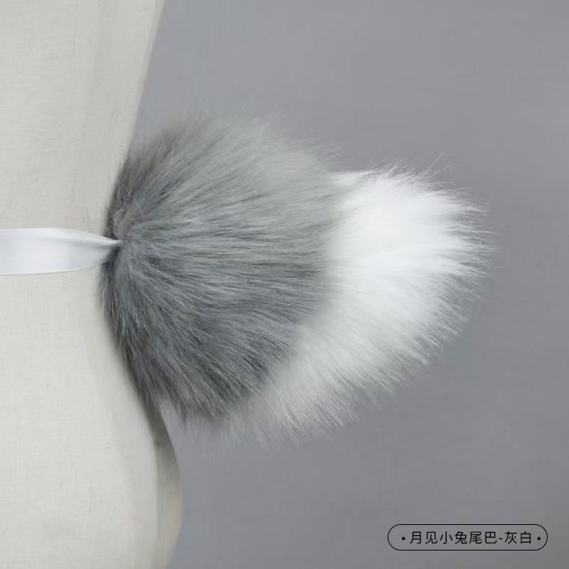 Simulation animal ear hair accessories party comic show dress up rabbit ears headdress plush rabbit police officer rabbit ear headband decoration