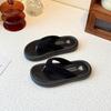 Girls' Fashionable Leopard Print Flip-Flops Summer New Soft Sole Outdoor Boys' Non-Slip Beach Sandals