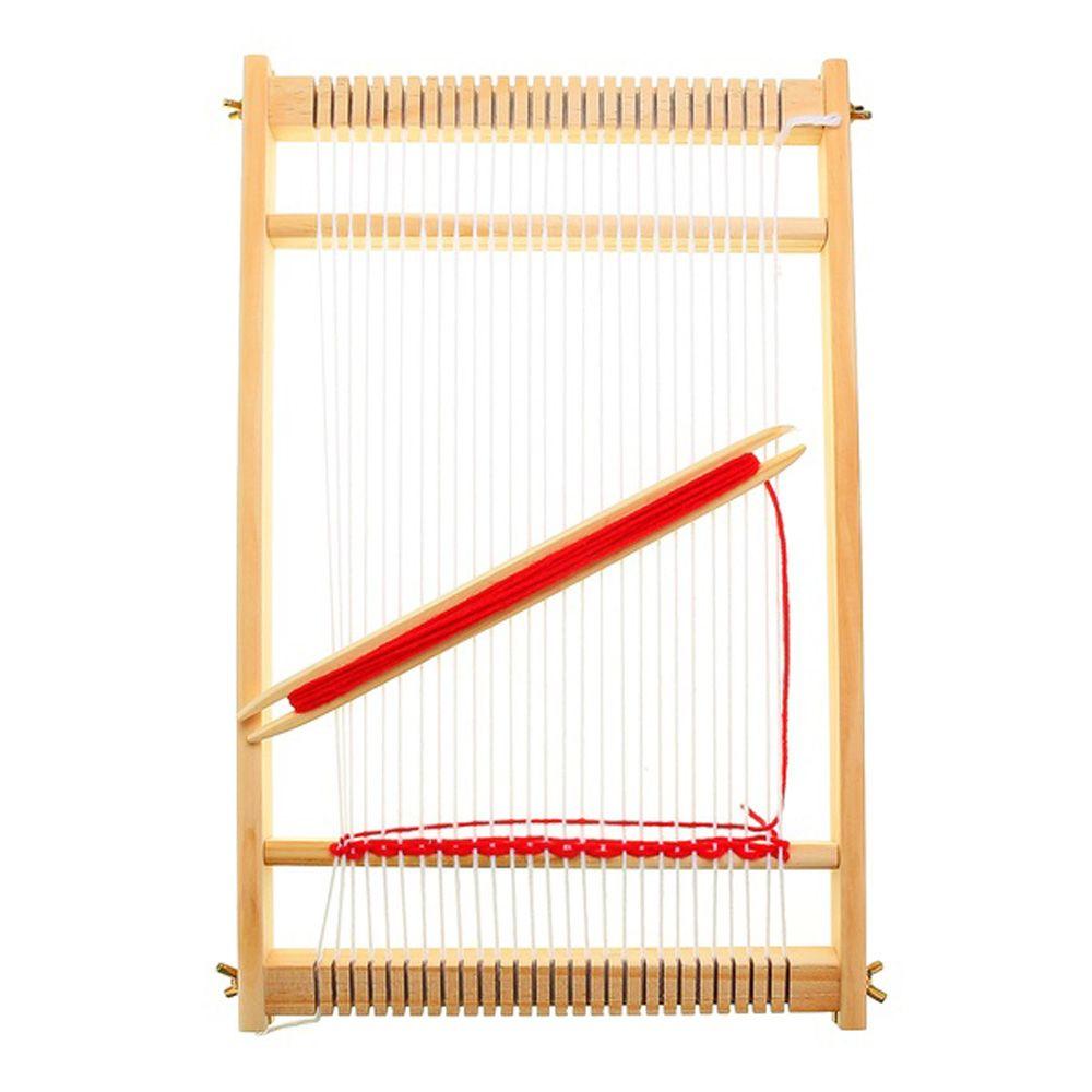 Traditional Easy Operate Comb DIY Craft For Children  Girl Handcraft Weaving Loom Knitted  Knitting Machine