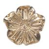 Brasses Flower Cabinet Pattern Knob Kitchen Cabinet Door Handle For Elegant Furniture Hardware Suitable For Humid Environment