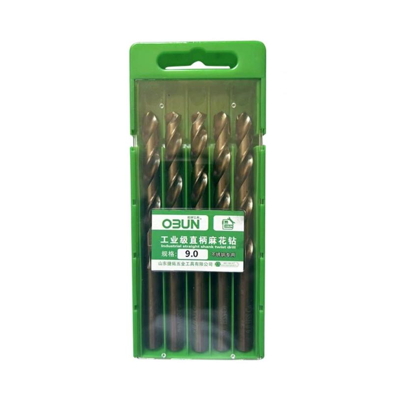 Professional M35 Twists Drill Bit Set 3-14mm Diameter Cobalt Speed Steel for Stainless Steel and Metal Drilling