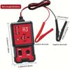 12V Relay Tester for 4/5-Pin Relays - Portable & Lightweight with Battery Clips