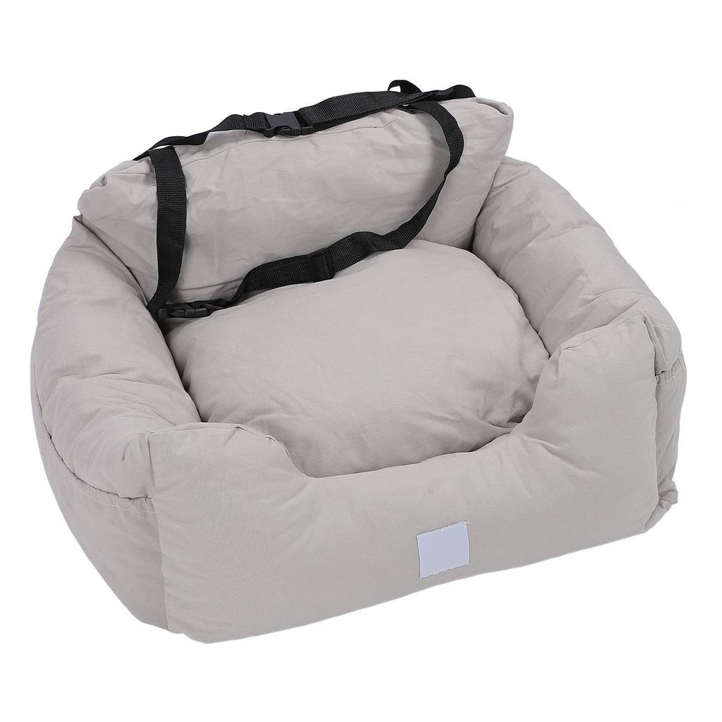 Hundeautositz Abnehmbar Waschbar Tragbar Rutschfest Haustier Autobett für Kleine Mittelgroße Hunde Katzen