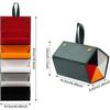 Travel Sunglasses Organizer, Sunglass Travel Case for Multiple Pairs, Foldable Hanging Eyeglass Storage with 5 Slots.