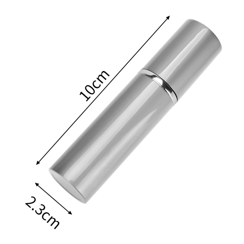 Perfume Refillable 5pcs 10ml Mini Bottle Portable Aluminum Atomizer Perfume Spray Bottle Cosmetic