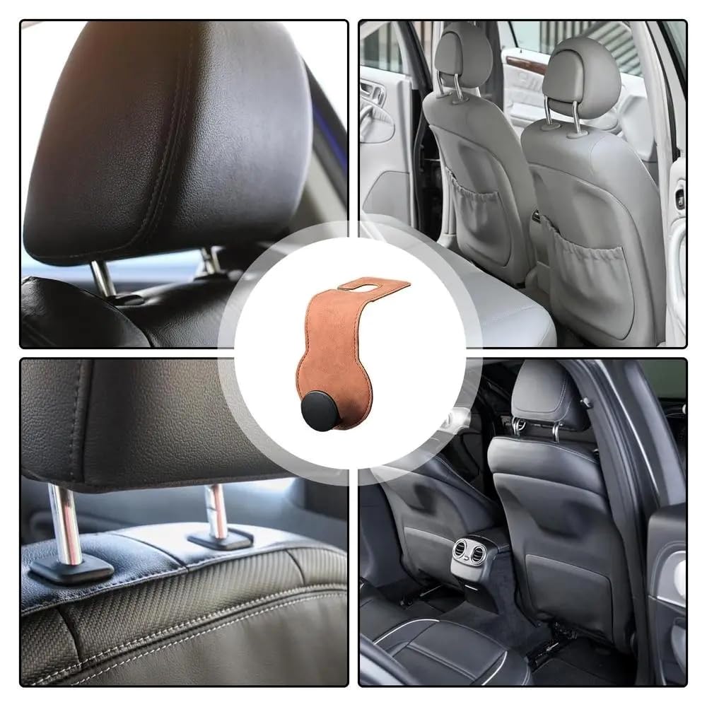 Autositzhaken Kopfstütze Set mit 2 Stück Tragfähigkeit 30kg