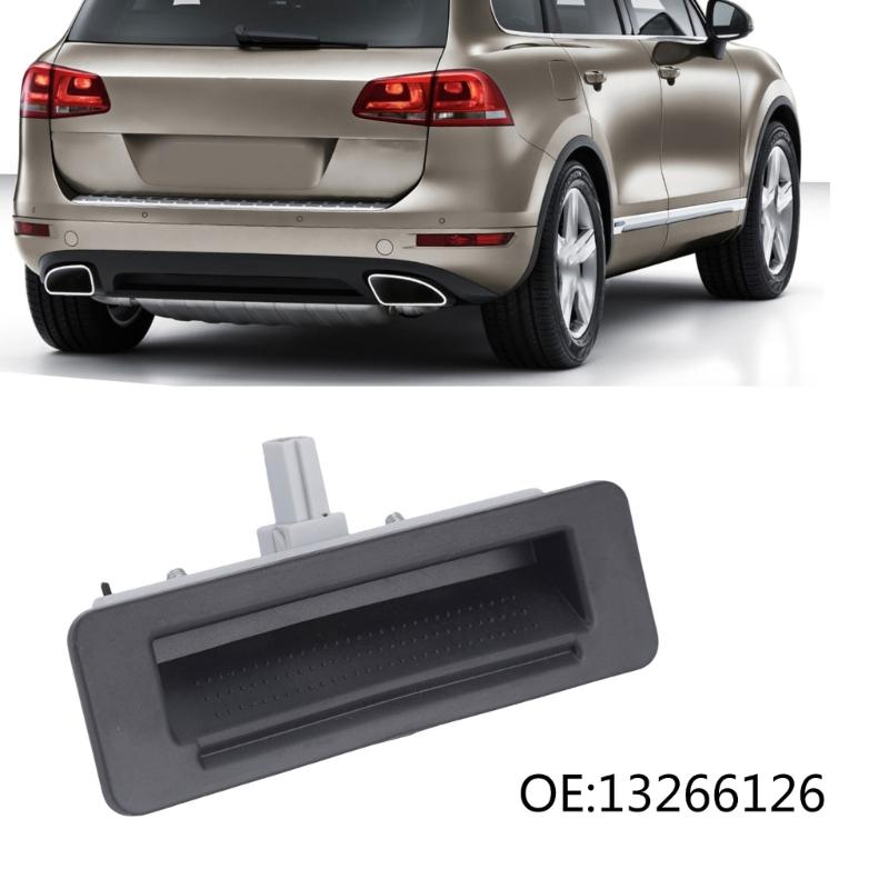 Vehicle Trunk Opening Control Button, Part Number 13266126 13266127 Replacement Component with ABS Housing and Electrical Interface