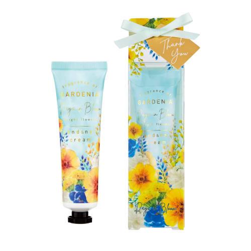 Days in Bloom Hand & Nail Cream, Gardenia Scent (Floral, Antique, Retro, Gift, Moisturizing Hand Cream, Boxed, Ribbon Wrapped)