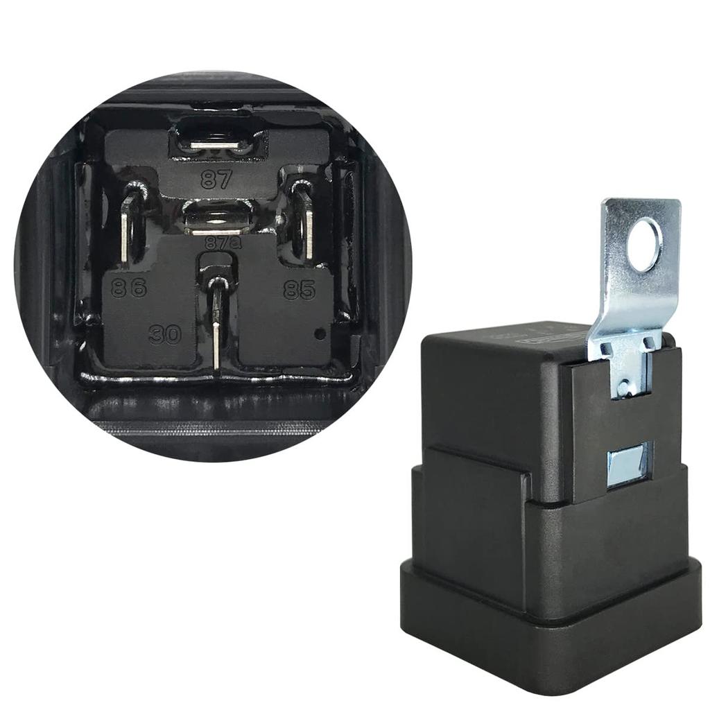 Irhapsody Relay 24V, 30/40 Amp Waterproof Relay Kit, 5-Pin SPDT Automotive Relay, Pack Of 5