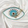 Eye Shape Jewelry Tray Oval Trinket Plate Unique Decorative Plate  Entryway