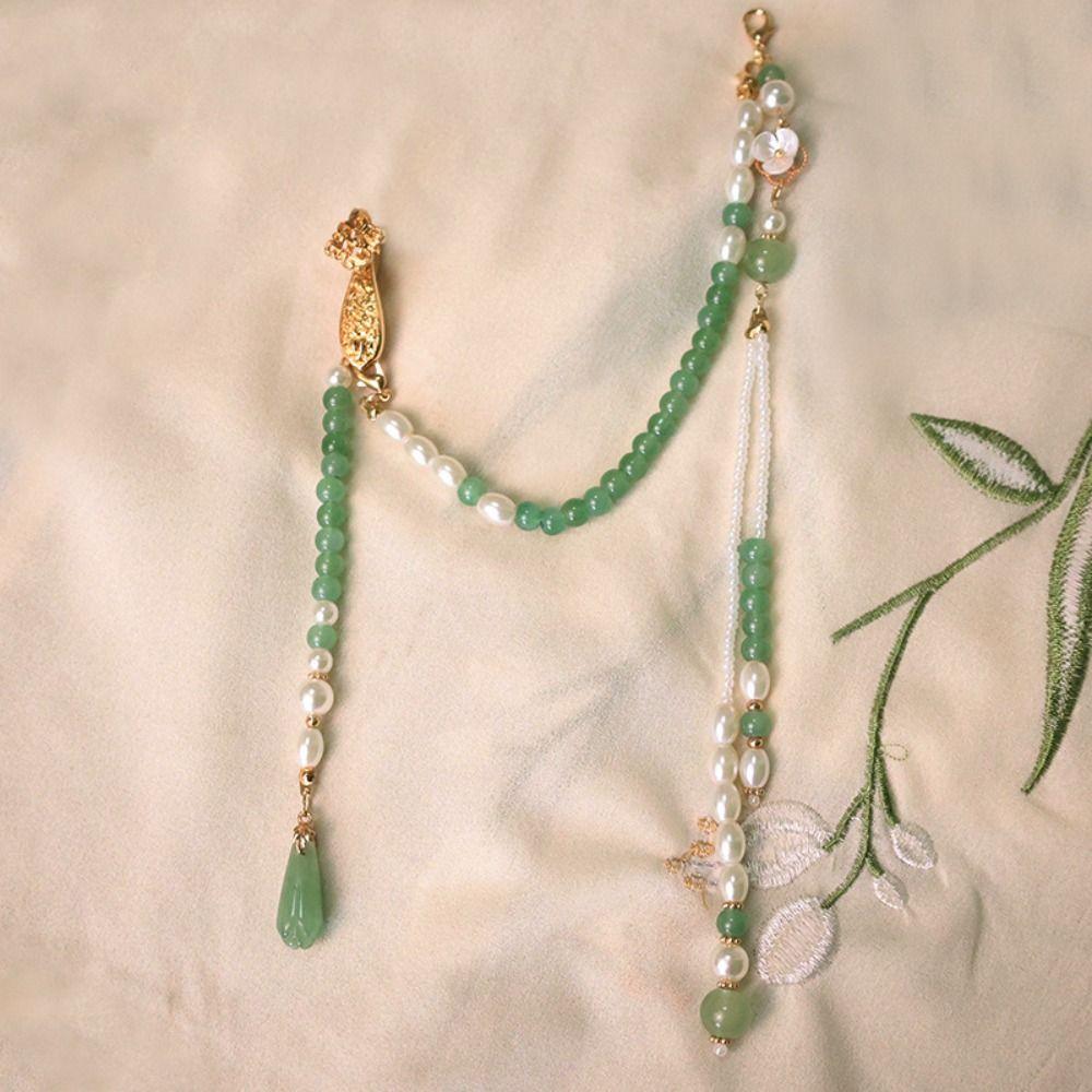 Long Hanging Tassel Chinese Style Brooch Fashion Jewelry Cheongsam Accessories  Outdoor