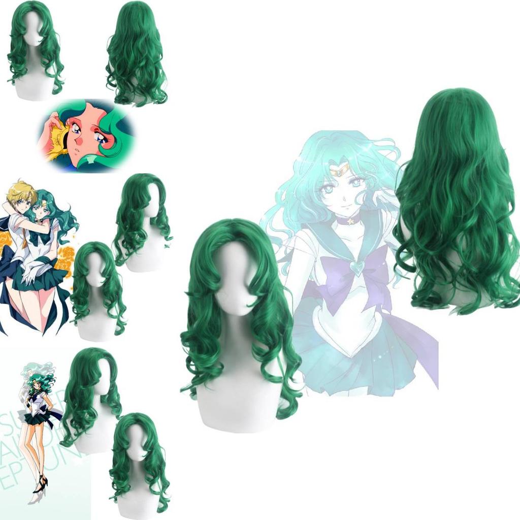 Stunning Kaiou Michiru Cosplay Wig Perfect For Anime Conventions And Halloween Parties