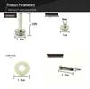 B-flat Trumpet Repair Kit: Screws, Springs, Felt Pads, Cork, Water Key, Brush, Universal Keys.