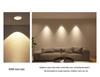 Full Spectrum Anti-Glare Recessed LED Spotlight with Narrow Edge and Deep Cup for Living Room Ceiling