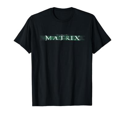 The Matrix Enter The Movie Logo T-Shirt