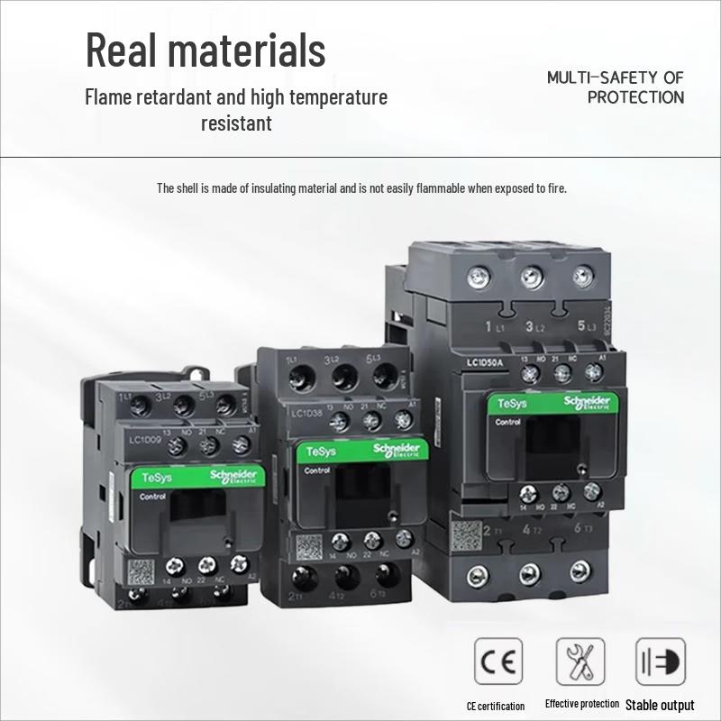 AC stykač Schneider LC1D12 zástrčka CN (adaptér součástí dodávky)