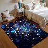 Cosmic Bokeh Galaxy E-sports Room Rug Non-Slip E-sports Chair Carpet Soft Rugs for Bedroom Home Decor Carpets for Living Room