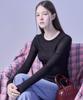 KOLEAT Long-Length See-Through Layered Plain Long-Sleeve T-Shirt Inner [3 Colors] 618