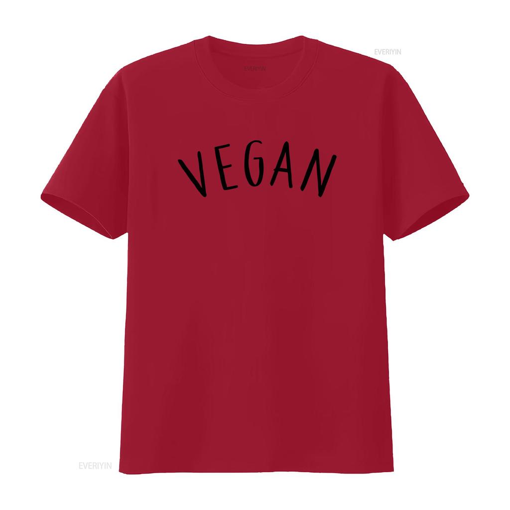 Vegan T Shirt Funny Sayings Unisex Cool Vintage Washed Fashion Designer Clothes Top For Everyday Wear Slightly Breathable
