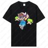 Arale Druck T-Shirt Lustig Mann Frau Baumwoll-T-Shirt Anime Druck Manga Kleidung Vintage Mode Streetwear Kawaii Freizeitkleidung