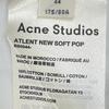 Acne Studios BB0044 White 100% Cotton ATLENT NEW SOFT POP Shirt Tops 44 whiteUsed