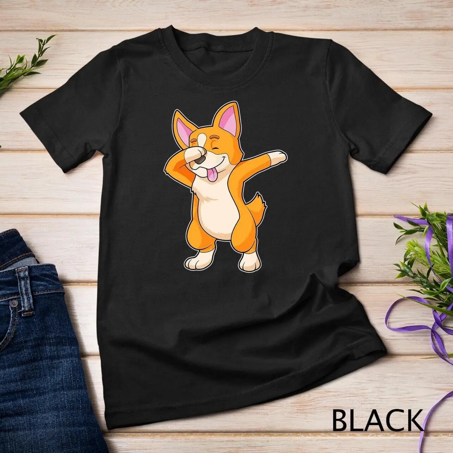 Welsh corgi Hip Hop T Shirt S