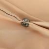 Magnetic Closure Magnetic Scarf Pins Flatback Style Plated Finish Magnetic Headscarf Pins Round Shape Magnetic Button Clasps