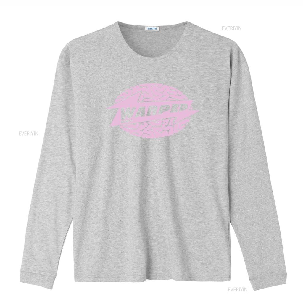 Warped Mindz Stylish T Shirt with Warp Records House Music Techno Aphex Twin Edm Print vintage Washed graphic Soft homme