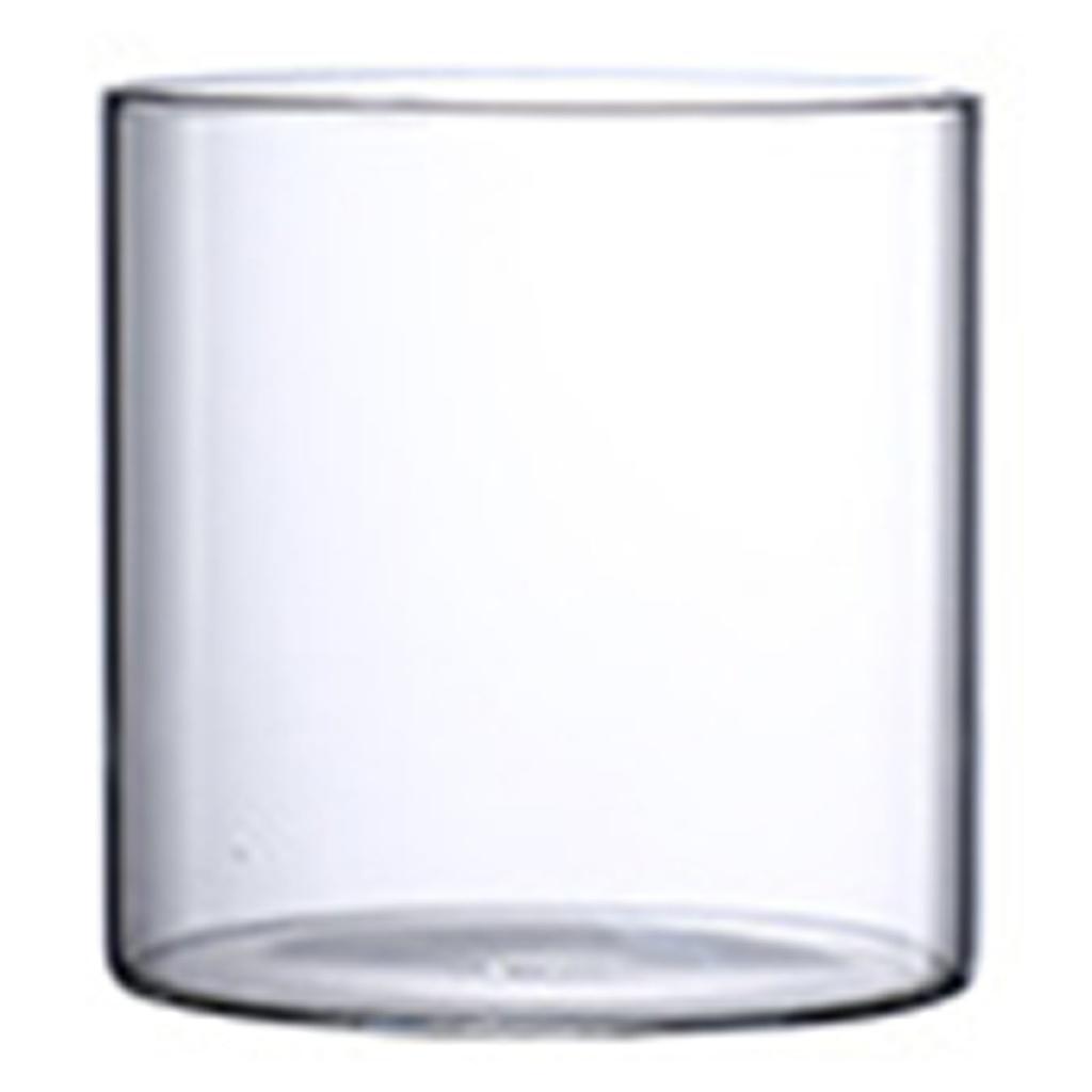 Clear Glass Flower Vase Tabletop Borosilicate Vases Floral Arrangements for Home Office Wedding Table