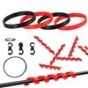 Bike Shift Gear Brake Cable Housing Kits Anti Friction Smooth Shifting for Mountain Road Bicycle Upgrade