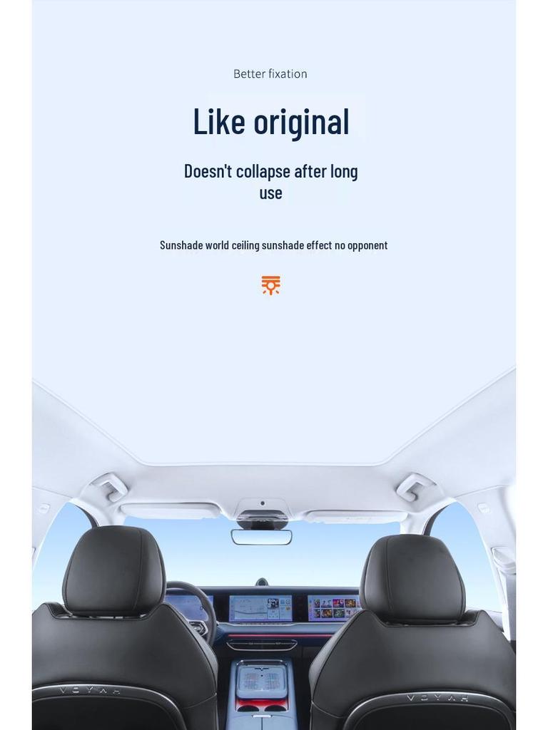 Lantu 2021 FREE Sunroof Ice Crystal Heat Insulation & Privacy Sunshade Board