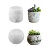 Multipurpose Florals Vase Silicone Mould Versatile Resin Cast Set for Home and Office Decoration and Jewelry Storage