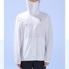 Anta Jue Jue Zi 2nd Generation Series Solid Color Hooded Long Sleeve Sun Protection Clothing Men Tops White 952327706-1