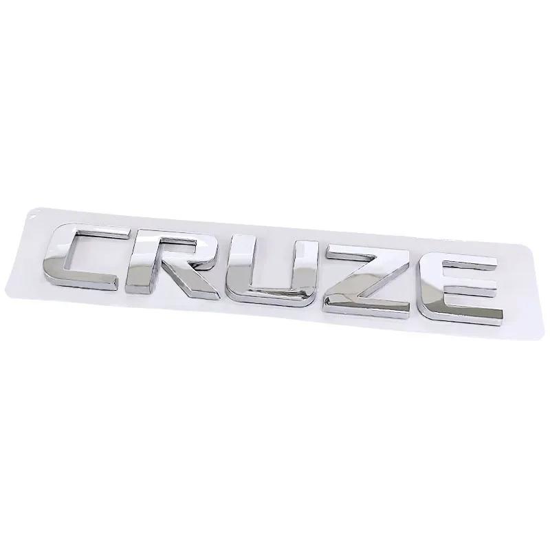 

14.5x2.2см ABS для Chevrolet Cruze Логотип Наклейка Эмблема на Бок Кузова Автомобиля Наклейка на Задний Багажник Декор Салона Авто