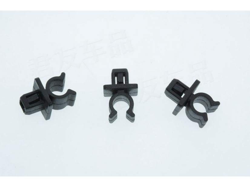 Car Hood Support Rod Clip: Plastic Base Fastener