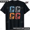 Badminton with The Shuttlecock in Retro Look TShirt Outdoor Enthusiasts Tee Tops Cotton Ventilate Vintage Men Clothing