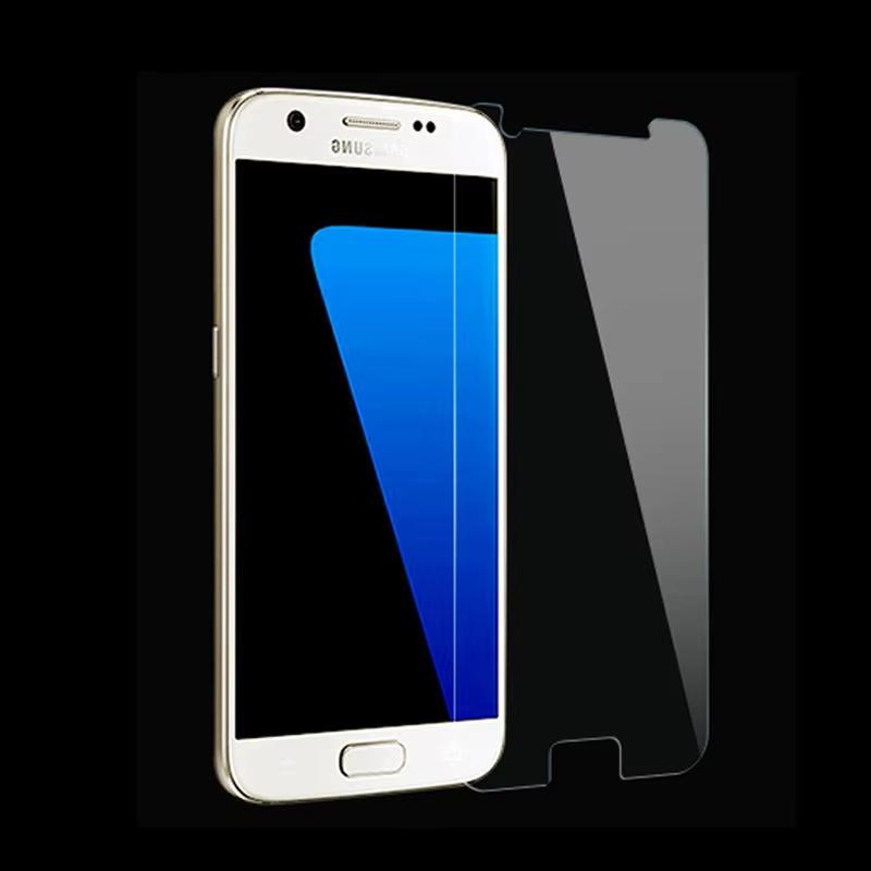3pcs 9H Glass Screen Protector For Samsung Galaxy S6 S7 Tempered Glass, HD Ultra-thin Bubble-Free, Scratch Resistant, Easy Install