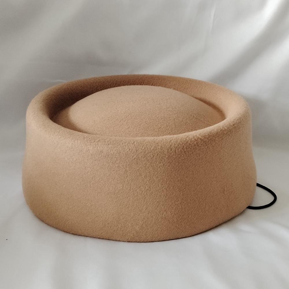 Fedoras Pillbox Hat Elegant Fedora Hat Fashion Flat Cap Banquet