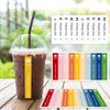 100Pcs/10 Sheets Small Business Milk Tea Sticker Thank You Sticker  For Baking Goods Gift Decoration