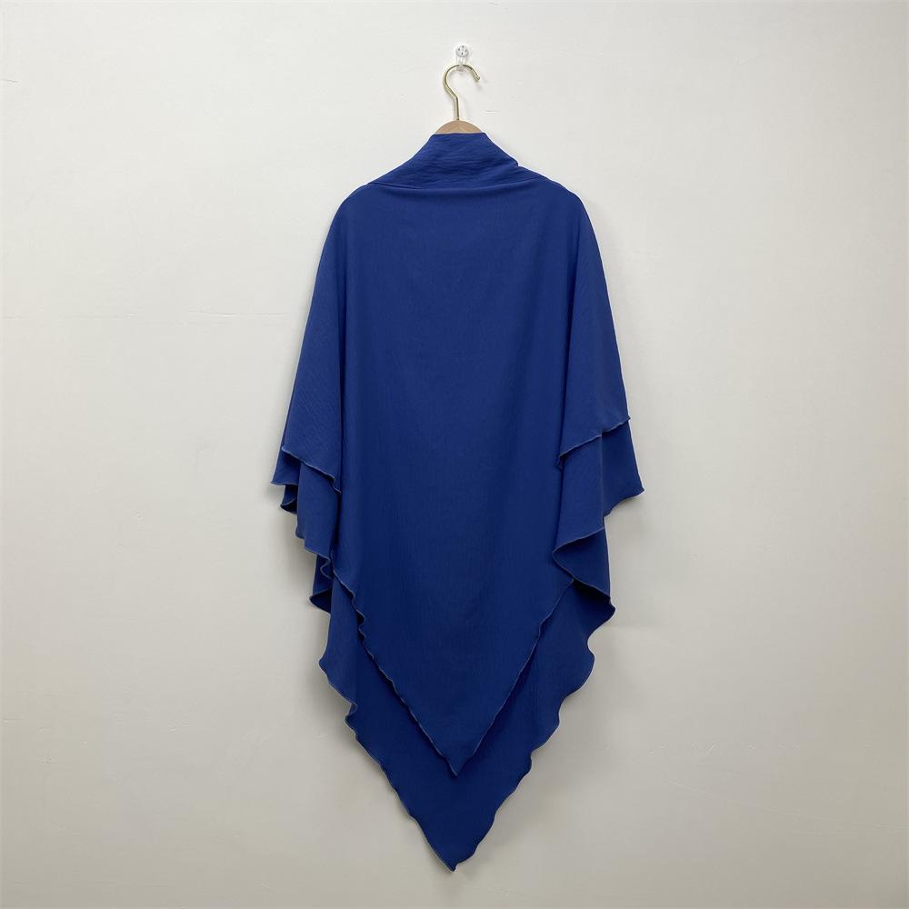 

Ближний Восток Дубай Турция однотонный платок для головы 2307: Горячая распродажа One Size синий