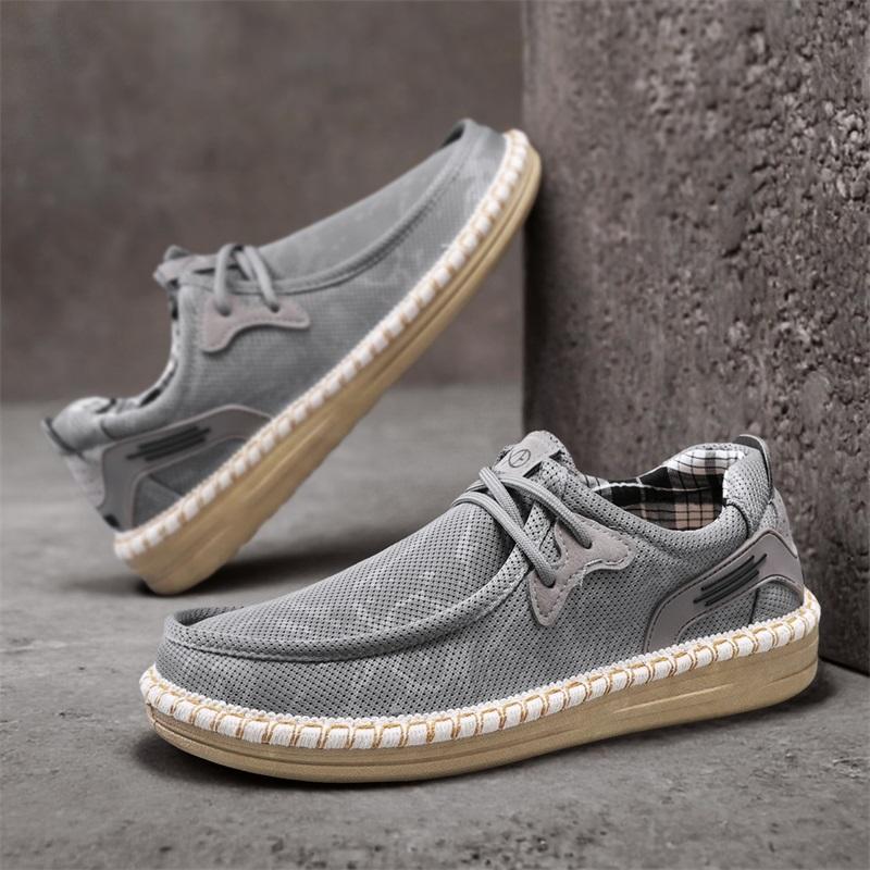 Men Shoes Lightweight Summer Canvas Shoes